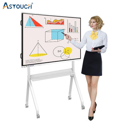 65 Inch Android Interactive Touch Panel Smart Board For Education